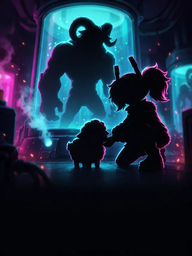 Silhouette teaser for an unannounced Arcade Games title